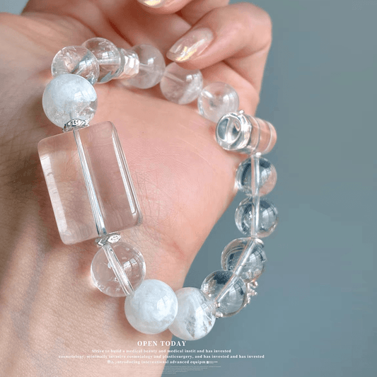 Pure Light Clear Quartz Bracelet