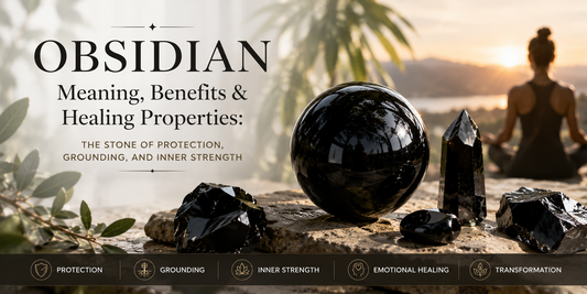 Obsidian Meaning, Benefits &amp; Healing Properties: The Stone of Protection, Grounding, and Inner Strength