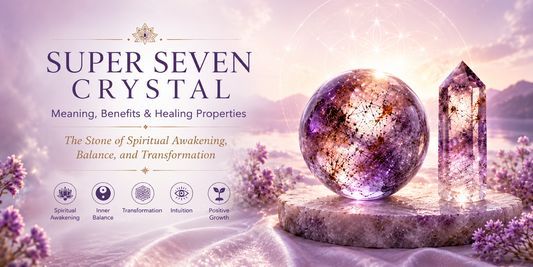 Super Seven Crystal Meaning, Benefits &amp; Healing Properties: The Stone of Spiritual Awakening, Balance, and Transformation
