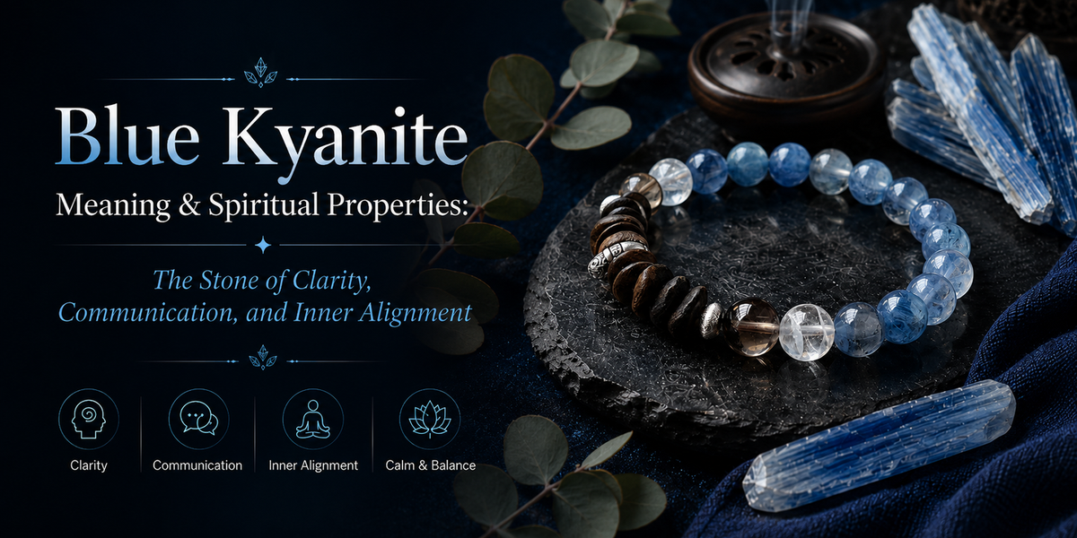Blue Kyanite Meaning &amp; Spiritual Properties: The Stone of Clarity, Communication, and Inner Alignment