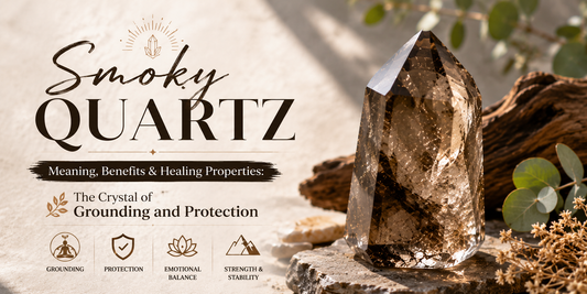 Smoky Quartz Meaning, Benefits & Healing Properties: The Crystal of Grounding and Protection