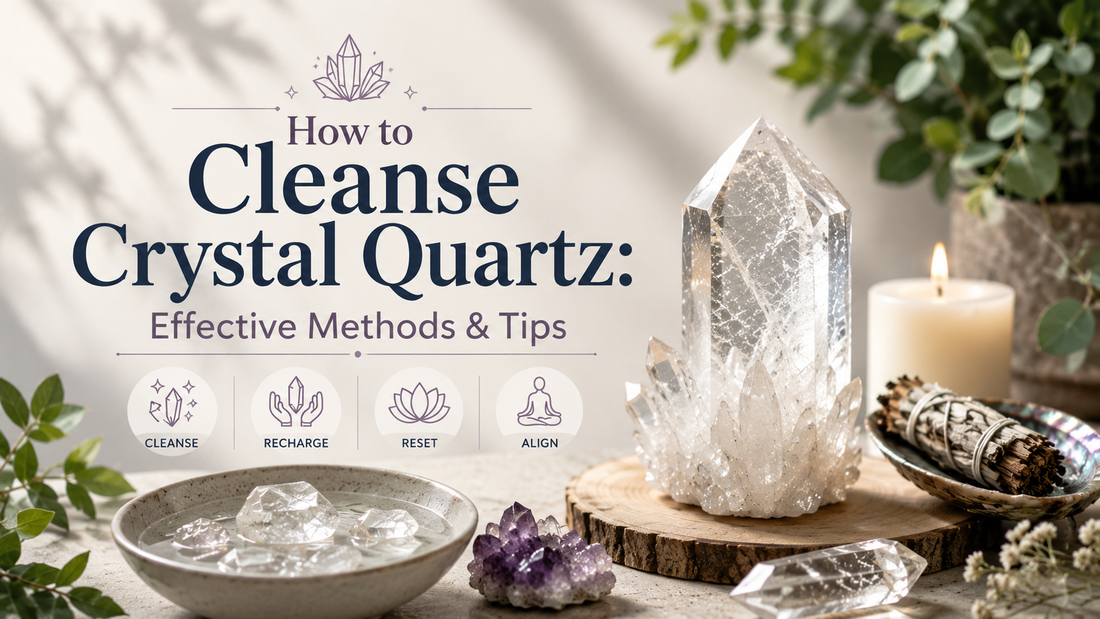 How to Cleanse Crystal Quartz: Effective Methods & Tips