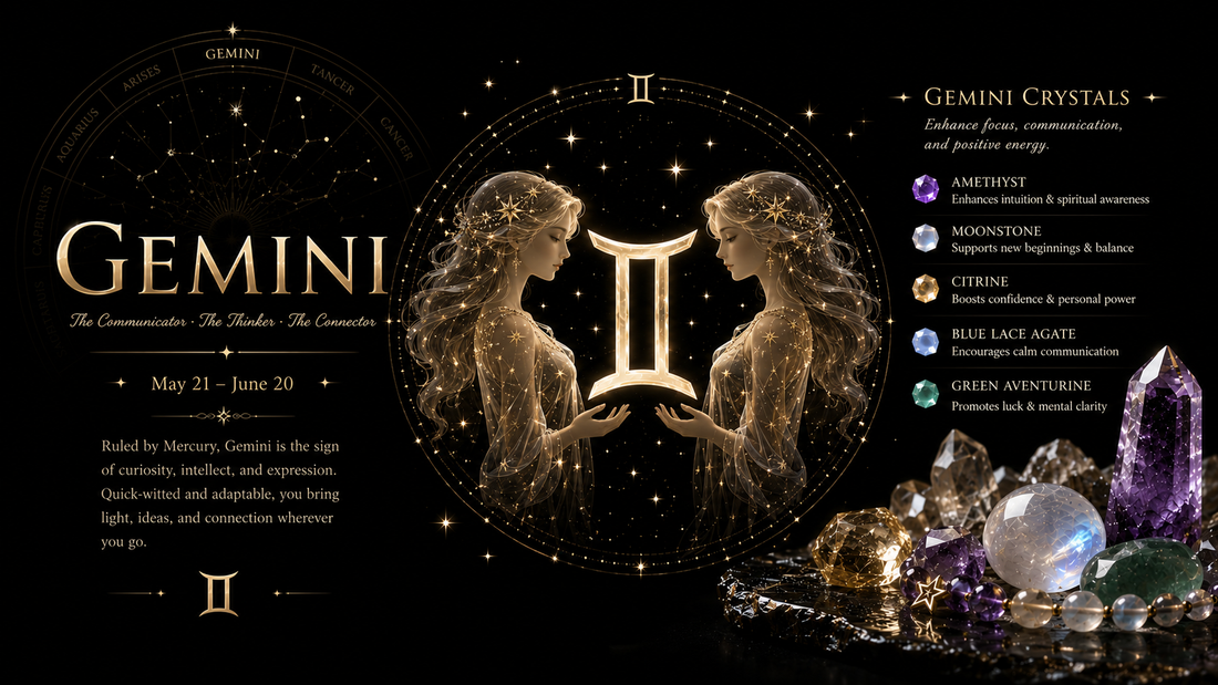 What Best Crystals for Gemini: Energy, Balance, Love & Zodiac Healing Guide