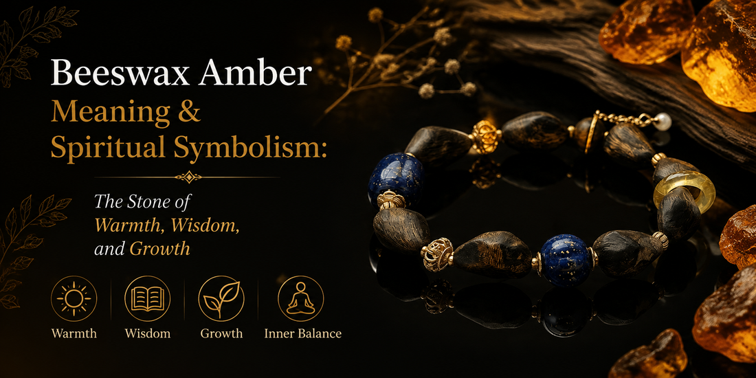 Beeswax Amber Meaning &amp; Spiritual Symbolism: The Stone of Warmth, Wisdom, and Growth
