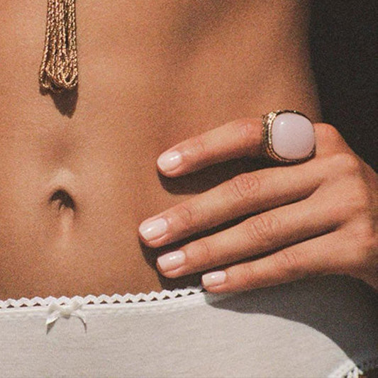 Rose Quartz Ring
