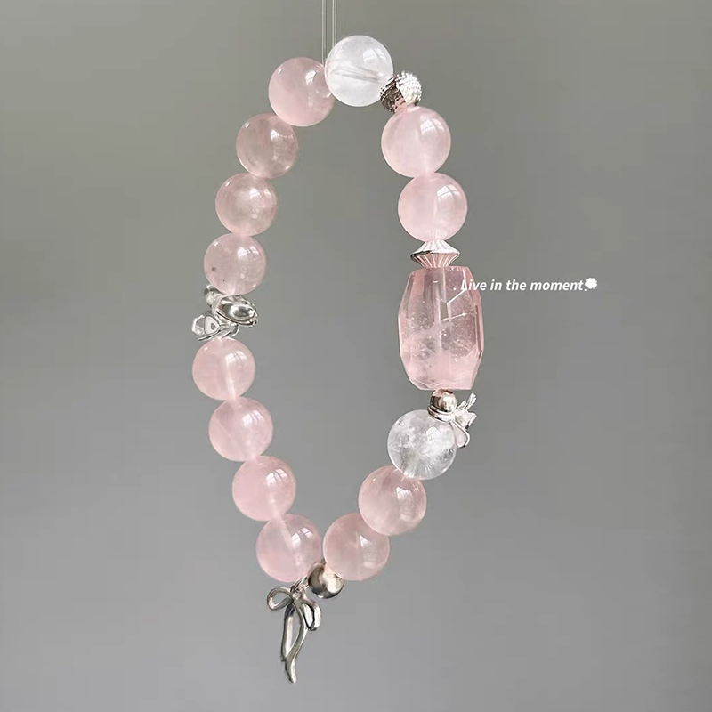 Rose Quartz Bracelet Inspired by Love, Grace & Everyday Beauty