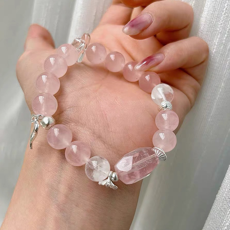 Rose Quartz Bracelet Inspired by Love, Grace & Everyday Beauty