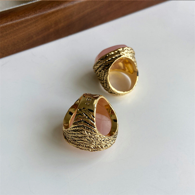 Rose Quartz Ring