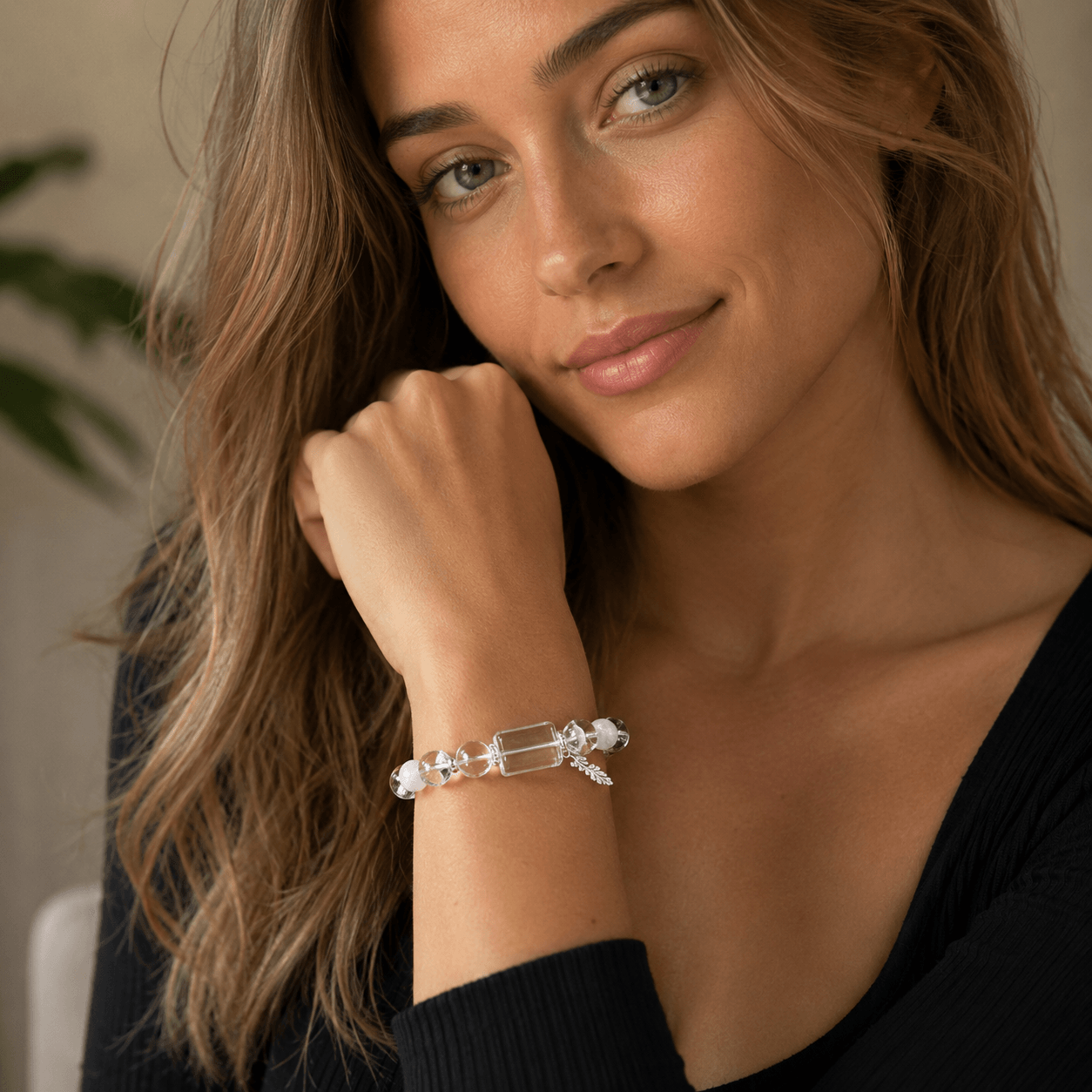 Pure Light Clear Quartz Bracelet