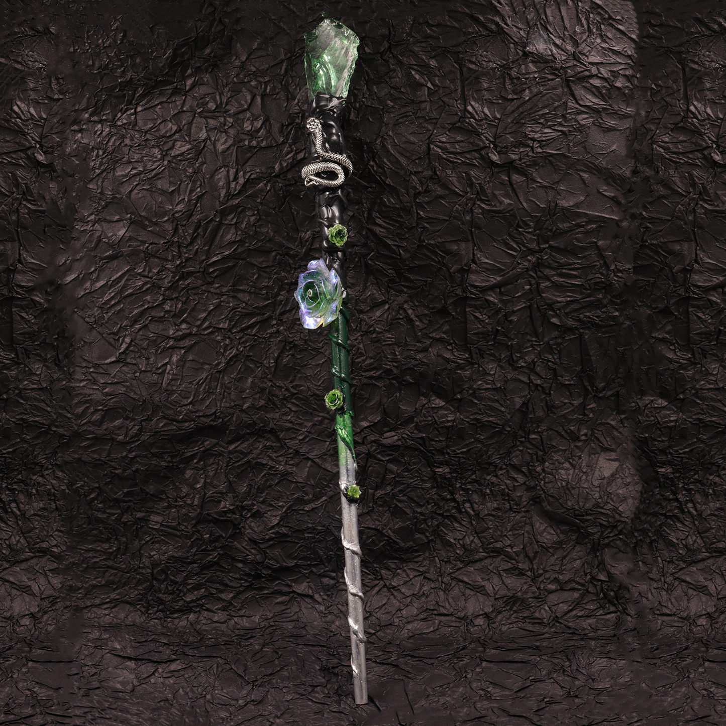 Green Fluorite Magic Wand- Enchanted Forest Aesthetic
