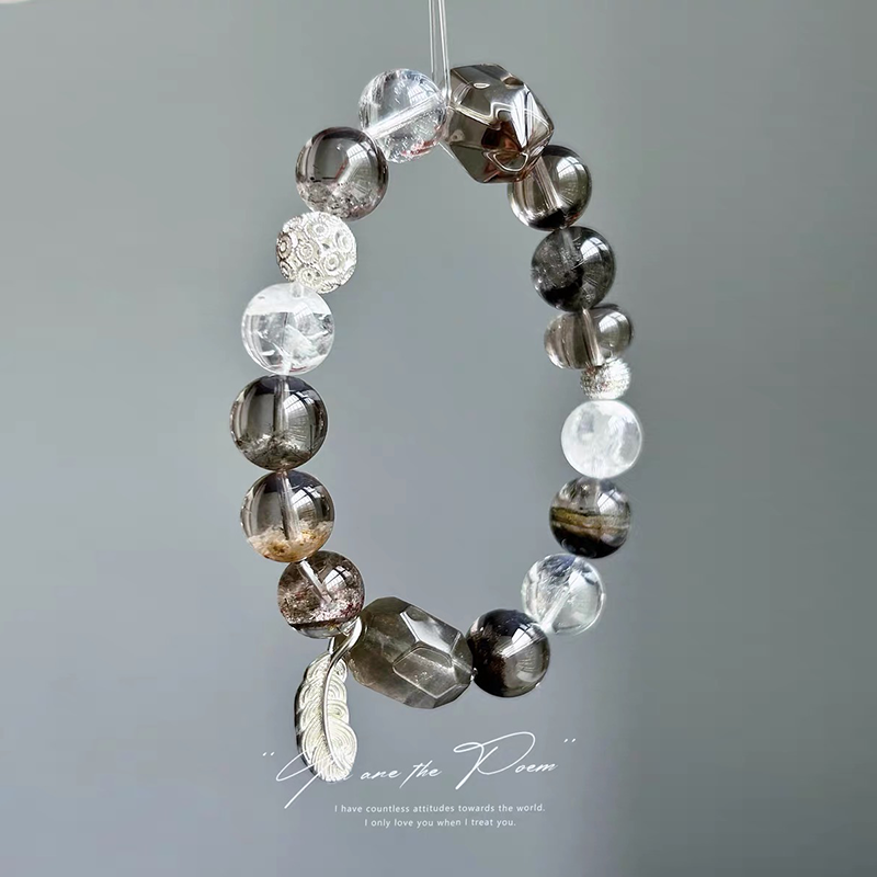 Smoky Quartz Bracelet Designed for Clarity and Balance
