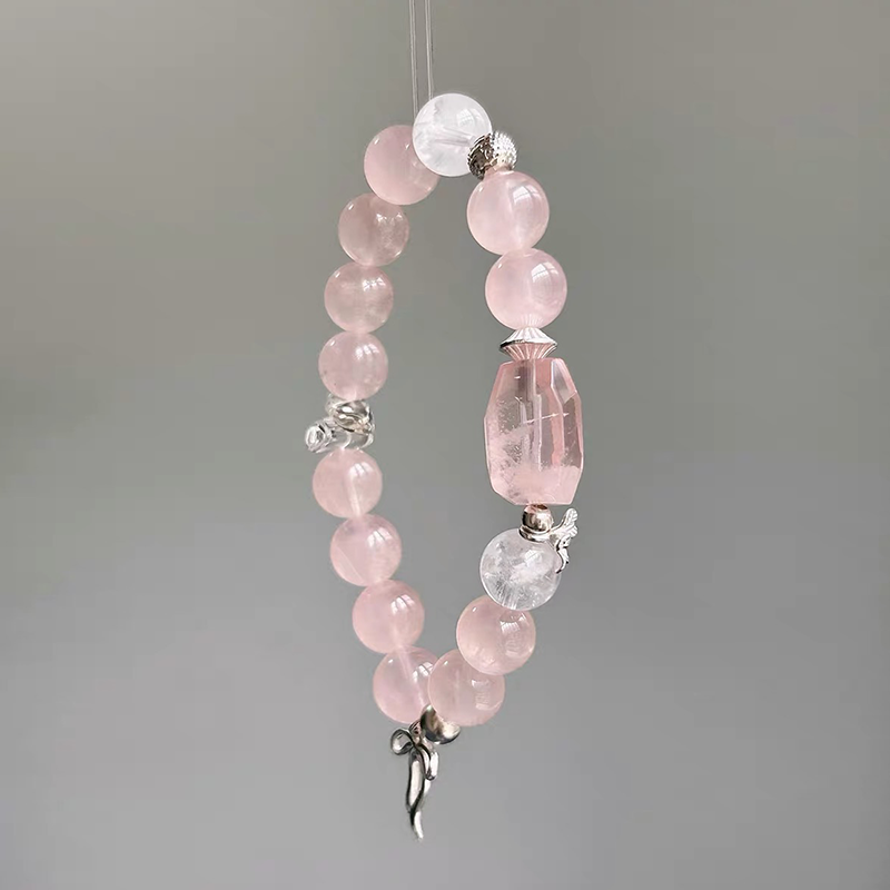 Rose Quartz Bracelet Inspired by Love, Grace & Everyday Beauty