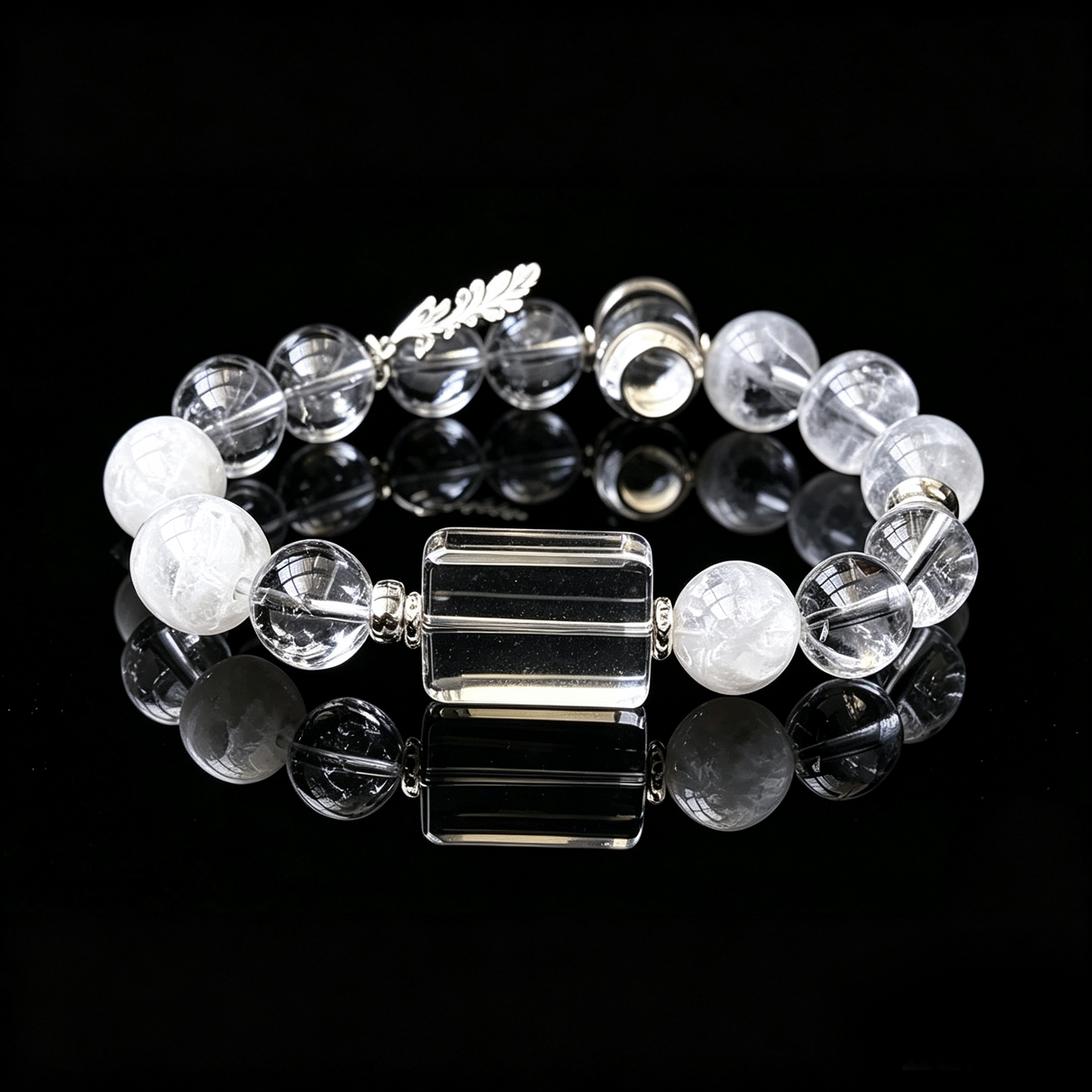 Pure Light Clear Quartz Bracelet