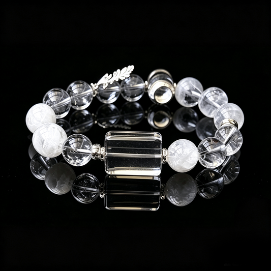 Pure Light Clear Quartz Bracelet