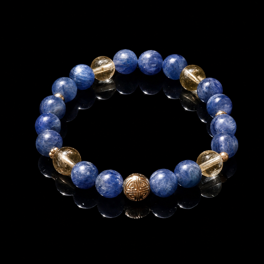 Kyanite Bracelet for Health and Confidence