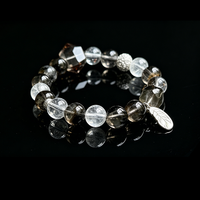 Smoky Quartz Bracelet Designed for Clarity and Balance