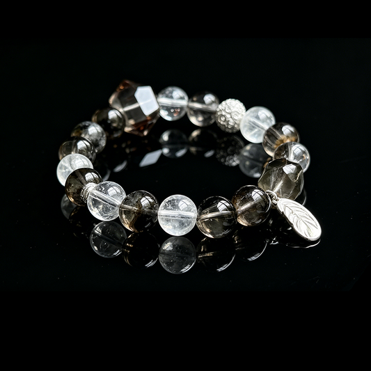 Smoky Quartz Bracelet Designed for Clarity and Balance
