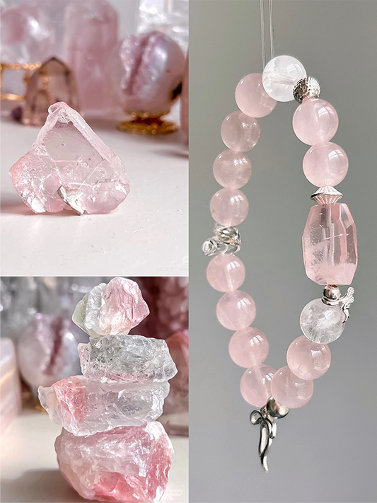 Rose Quartz Bracelet Inspired by Love, Grace & Everyday Beauty