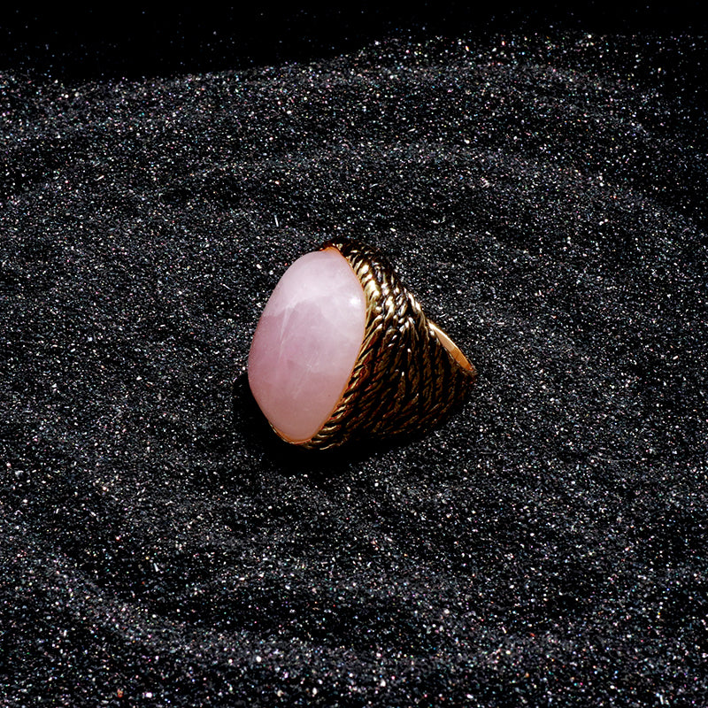 Rose Quartz Ring