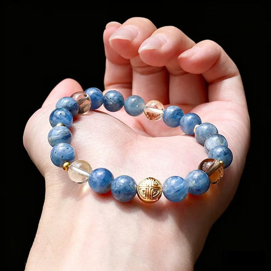 Kyanite Bracelet for Health and Confidence